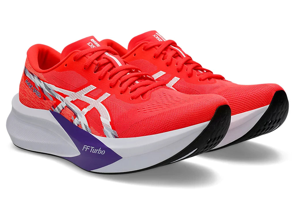 Asics Mens Magic Speed 4- Flash Red/White (1011B875-600)