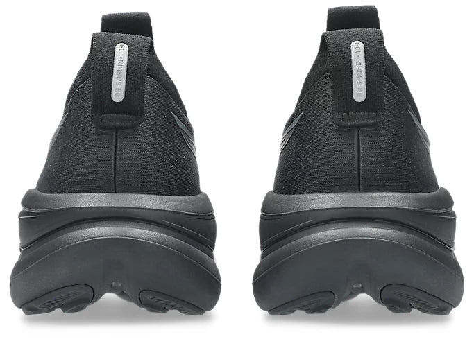ASICS Men's GEL-NIMBUS 28 Wide - BLACK/GRAPHITE GREY