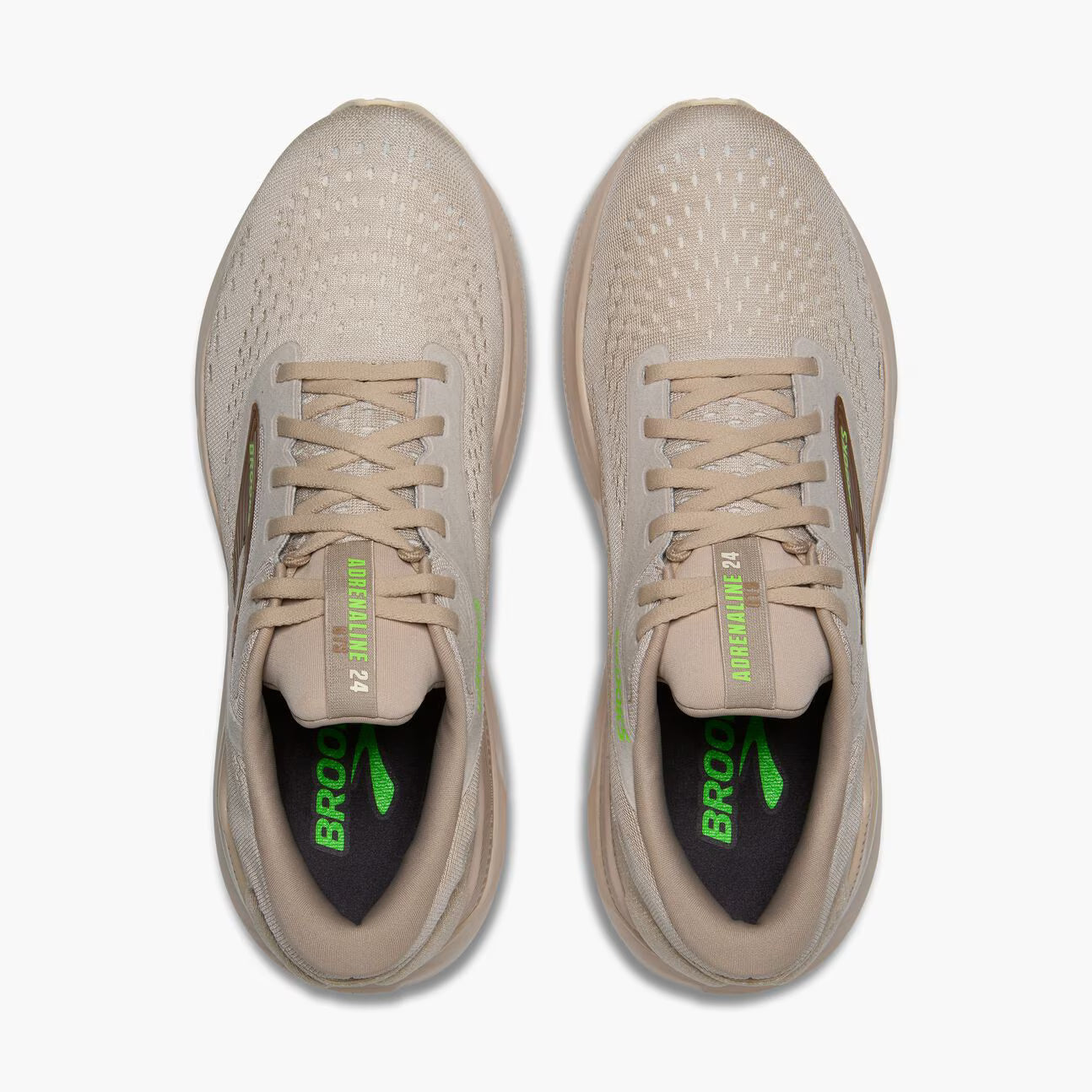 Brooks Men's Adrenaline GTS 24 - Chateau Grey/Portabella/Green