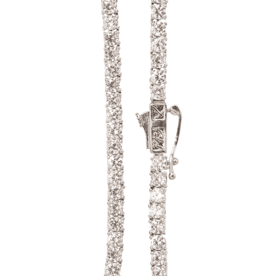 20" 3mm Tennis Necklace