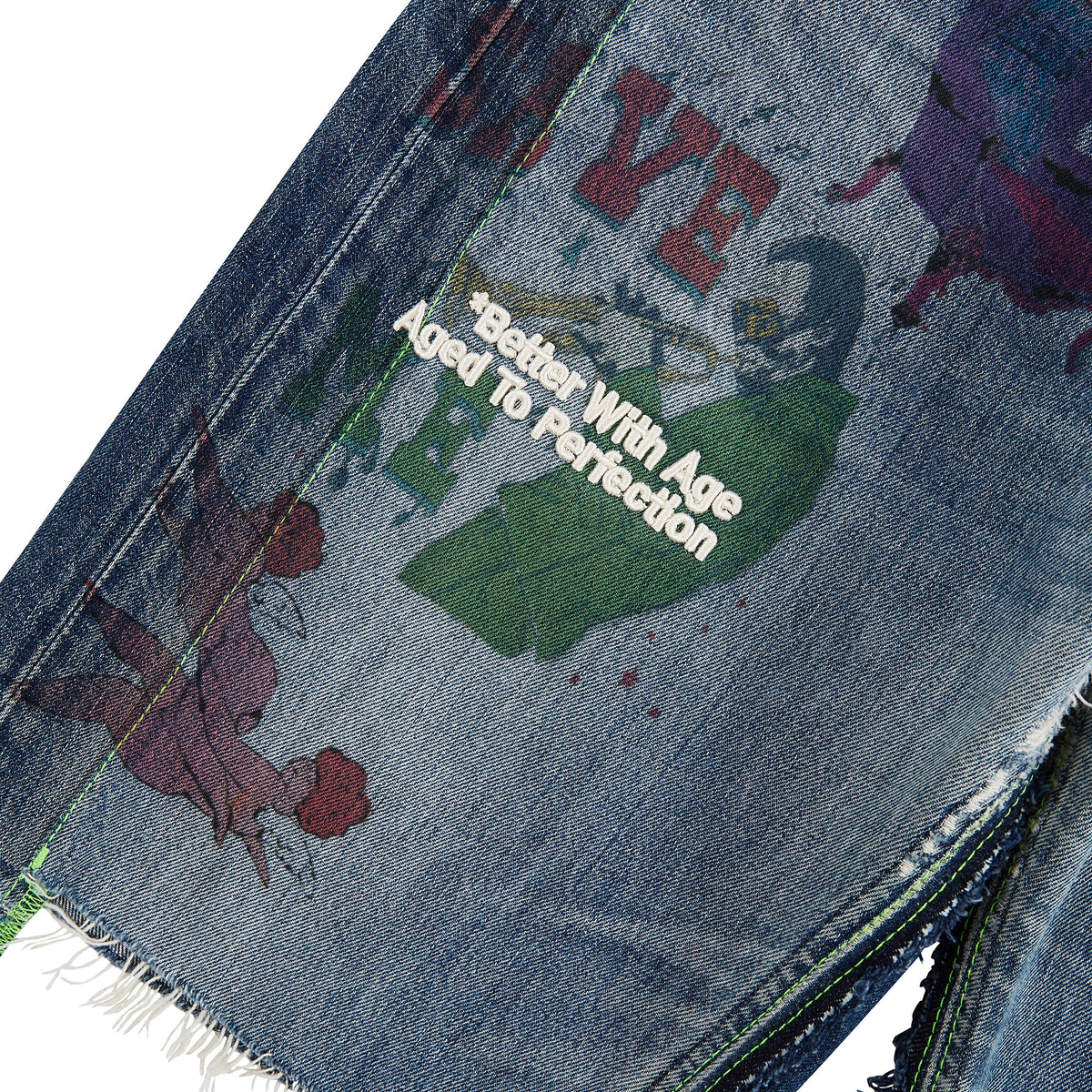 Harrison Triple-Wide Denim Short | Medium Wash