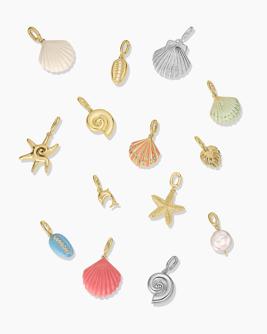 Cowrie Pearl Parker Charm