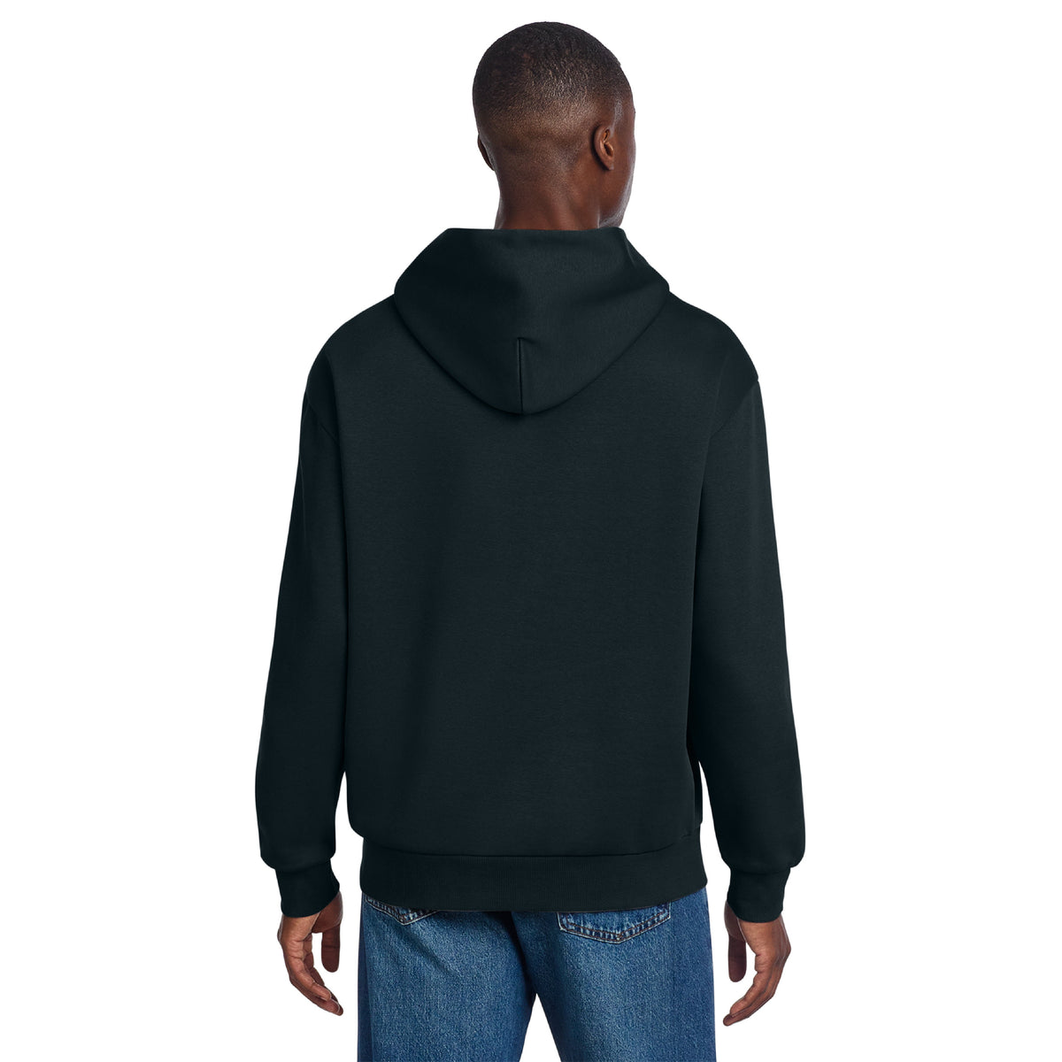 Boston 26.2 - Heavyweight Navy Blue Fleece Hoodie (DT6150) (HBM26-07)