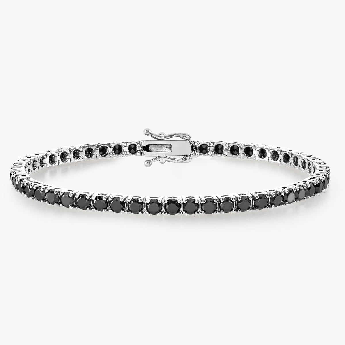 Jaden Black Diamond Tennis Bracelet 7.45 ctw