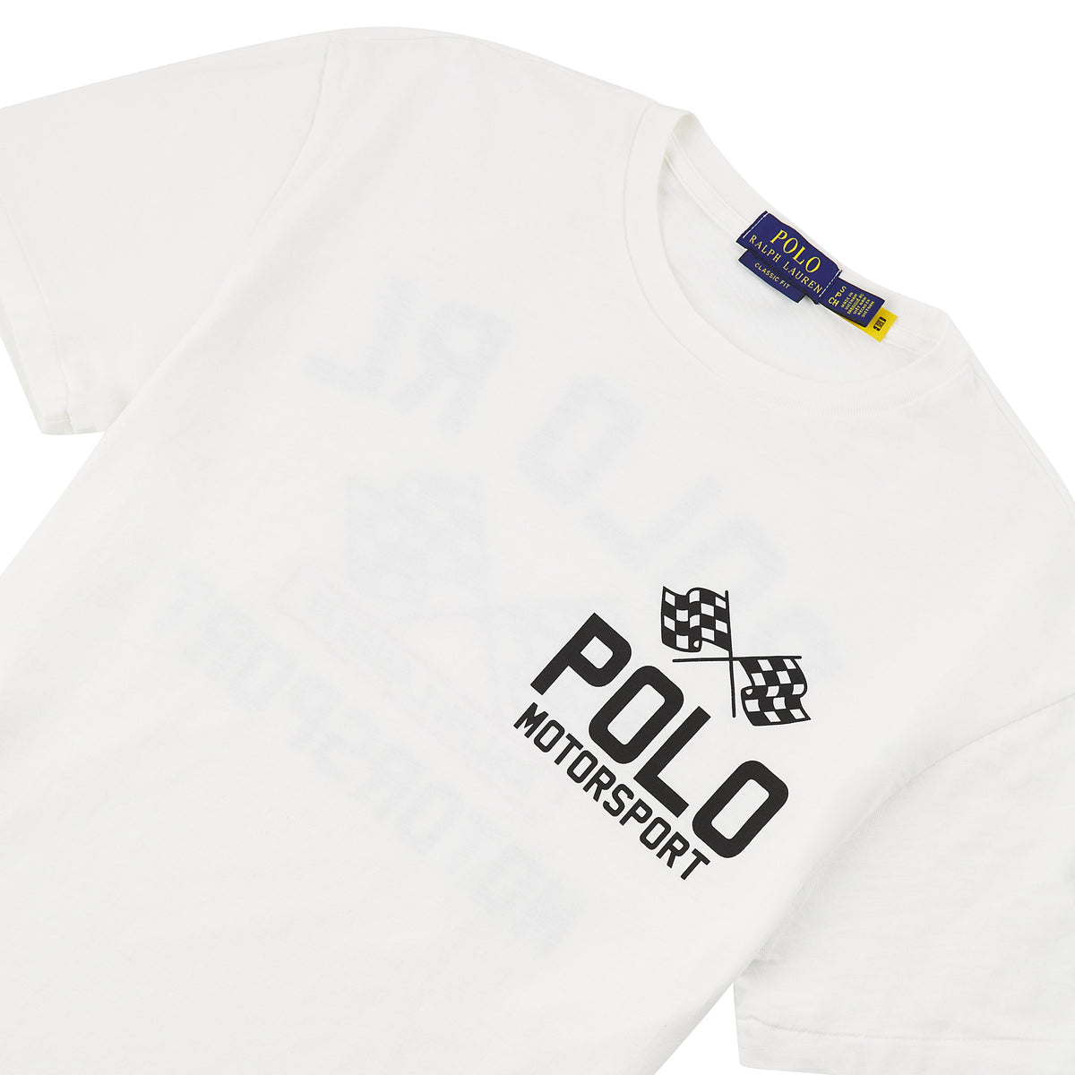 Finished Line Tee | White