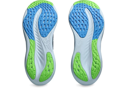 Asics Mens Gel Nimbus 26 Wide - French Blue/Electric Lime (1011B795-400)