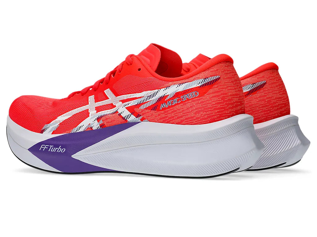 Asics Mens Magic Speed 4- Flash Red/White (1011B875-600)