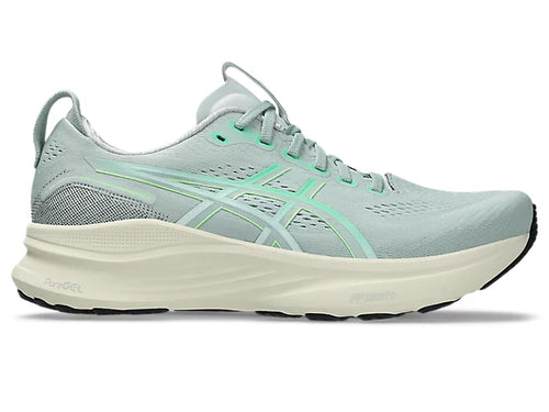 ASICS Men's GEL-KAYANO 32 Wide - COLD MOSS/VITAL GREEN