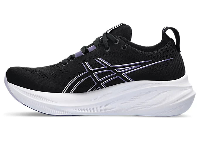 Asics Womens Gel Nimbus 26- Black/Dusty Purple (1012B601-003)