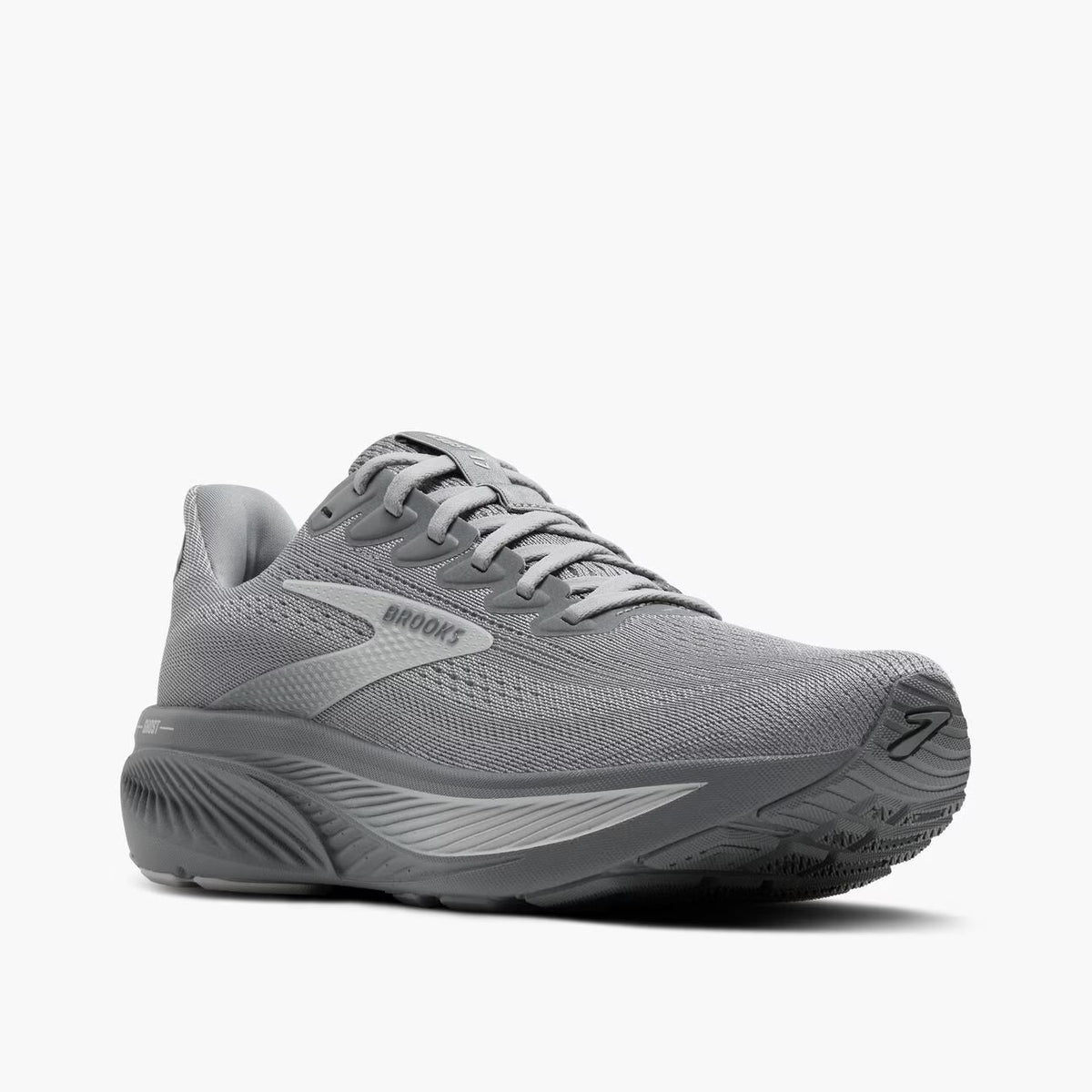 Brooks Men's Ghost 17 (Wide) - Primer Gray/Oyster Mushroom