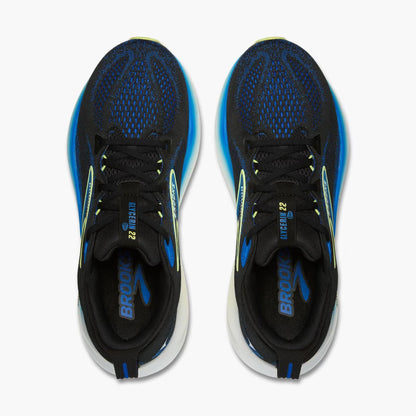 Brooks Men's Glycerin 22 - Black/Cobalt/Neo Yellow