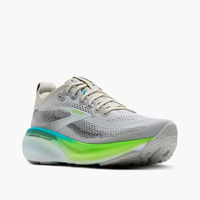 Brooks Men's Adrenaline GTS 25 - Oyster/Green Gecko/Blue