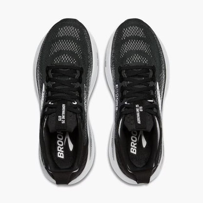 Brooks Men's Adrenaline GTS 25 - Black/Grey/White - Wide (2E)