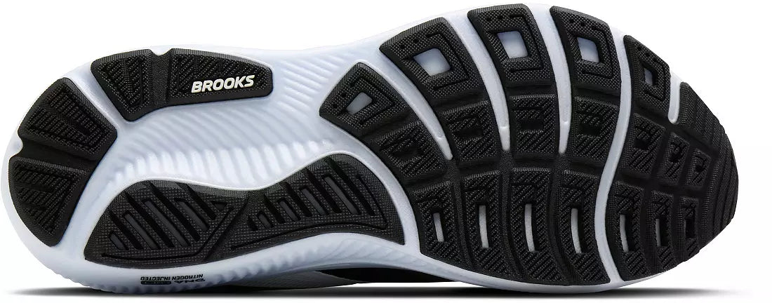 Brooks Men's Ghost 18 (Wide) - Black/Grey/White
