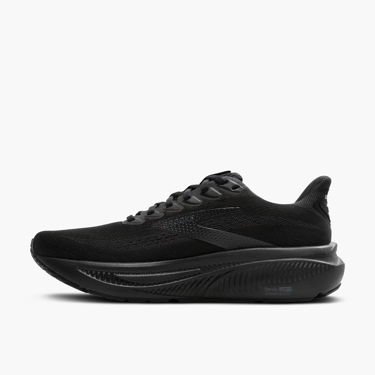 Brooks Men's Ghost 17 - Black/Black/Ebony