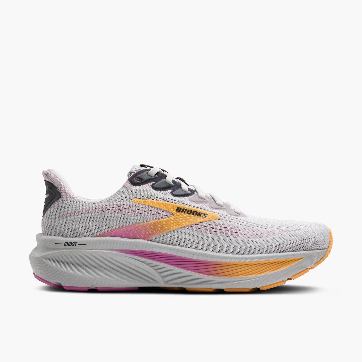 Brooks Women’s Ghost 17 - Oyster/Apricot/Pink