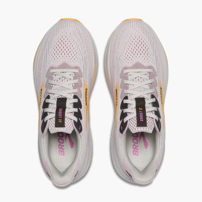 Brooks Women’s Ghost 17 - Oyster/Apricot/Pink