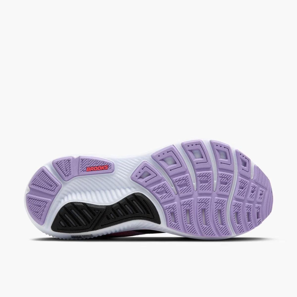 Brooks Women's Ghost 17 - Black/Purple/Coral