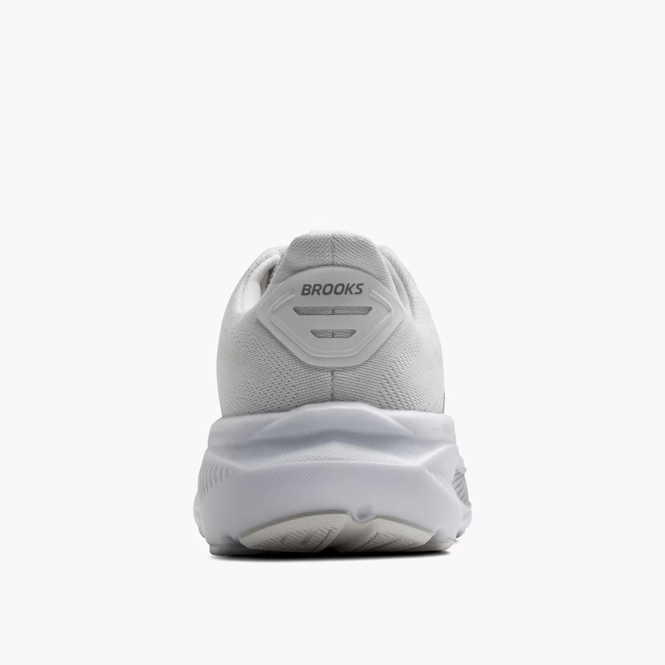 Brooks Women's Ghost 17 (Wide) - White/White/Grey