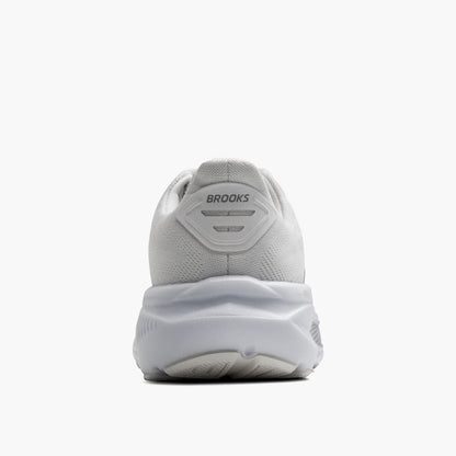 Brooks Women's Ghost 17 (Wide) - White/White/Grey