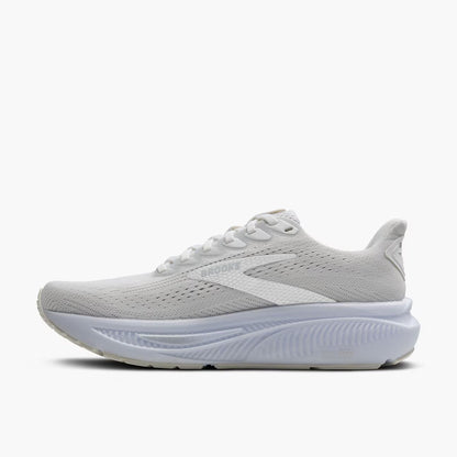 Brooks Women's Ghost 17 (Wide) - White/White/Grey
