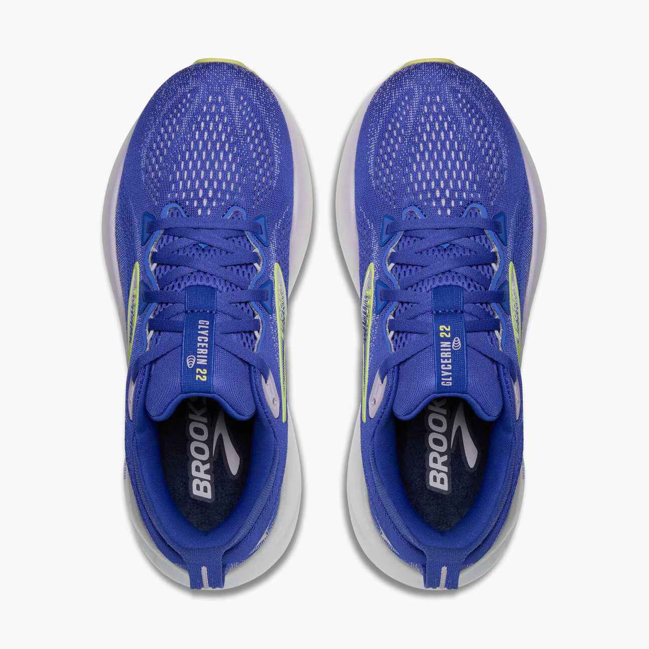 Brooks Women's Glycerin 22 - Amparo Blue/Hyper Iris/Yellow