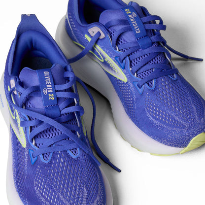 Brooks Women's Glycerin 22 - Amparo Blue/Hyper Iris/Yellow