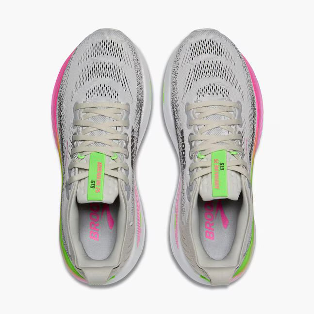 Brooks Women's Adrenaline GTS 25 - Oyster/Pink/Green