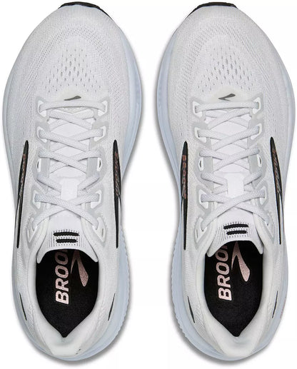 Brooks Women's Ghost 18 - White/Black/Rose Gold