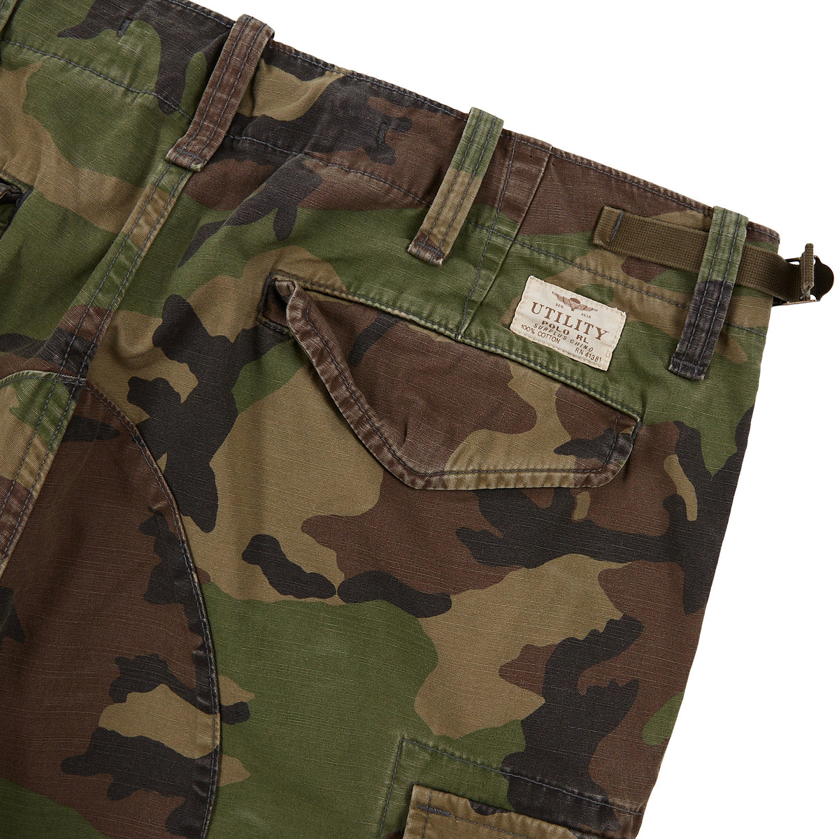 Canvas Cargo Pant | Surplus Camo