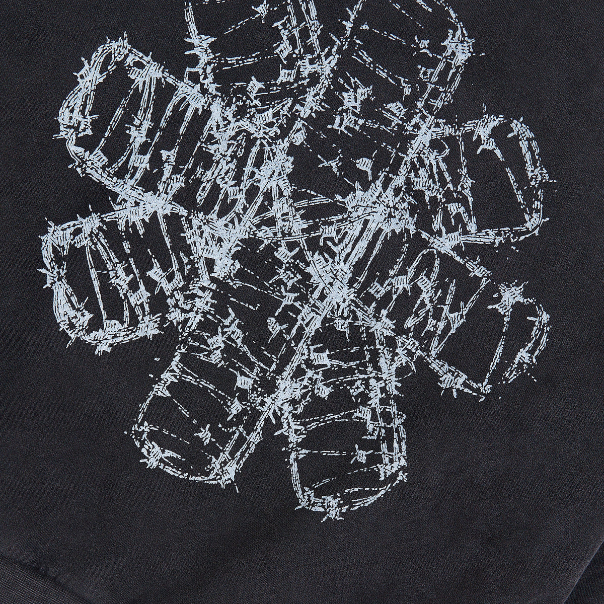 Barbed Wire Sweatshirt | Black