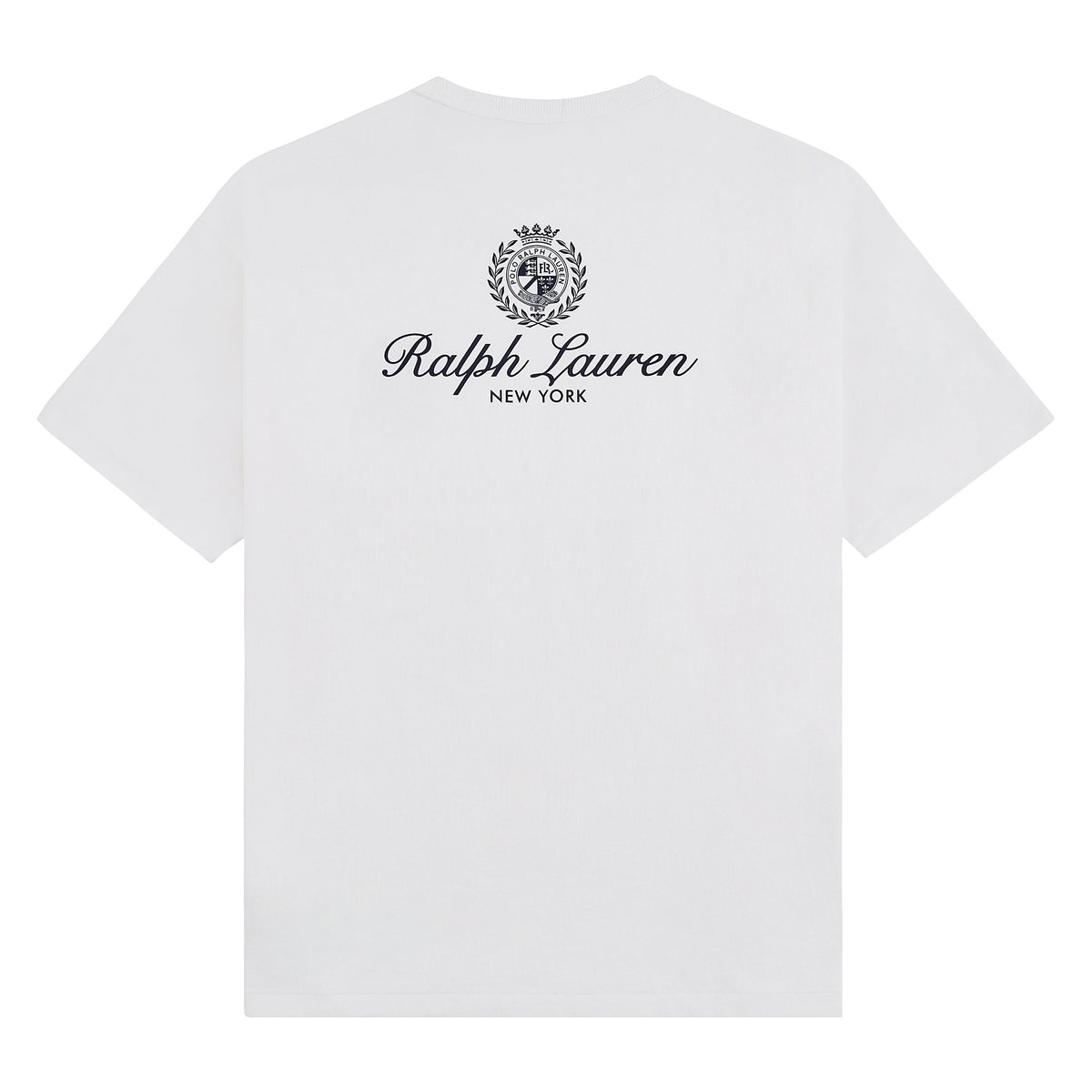 RL Crest Tee | White