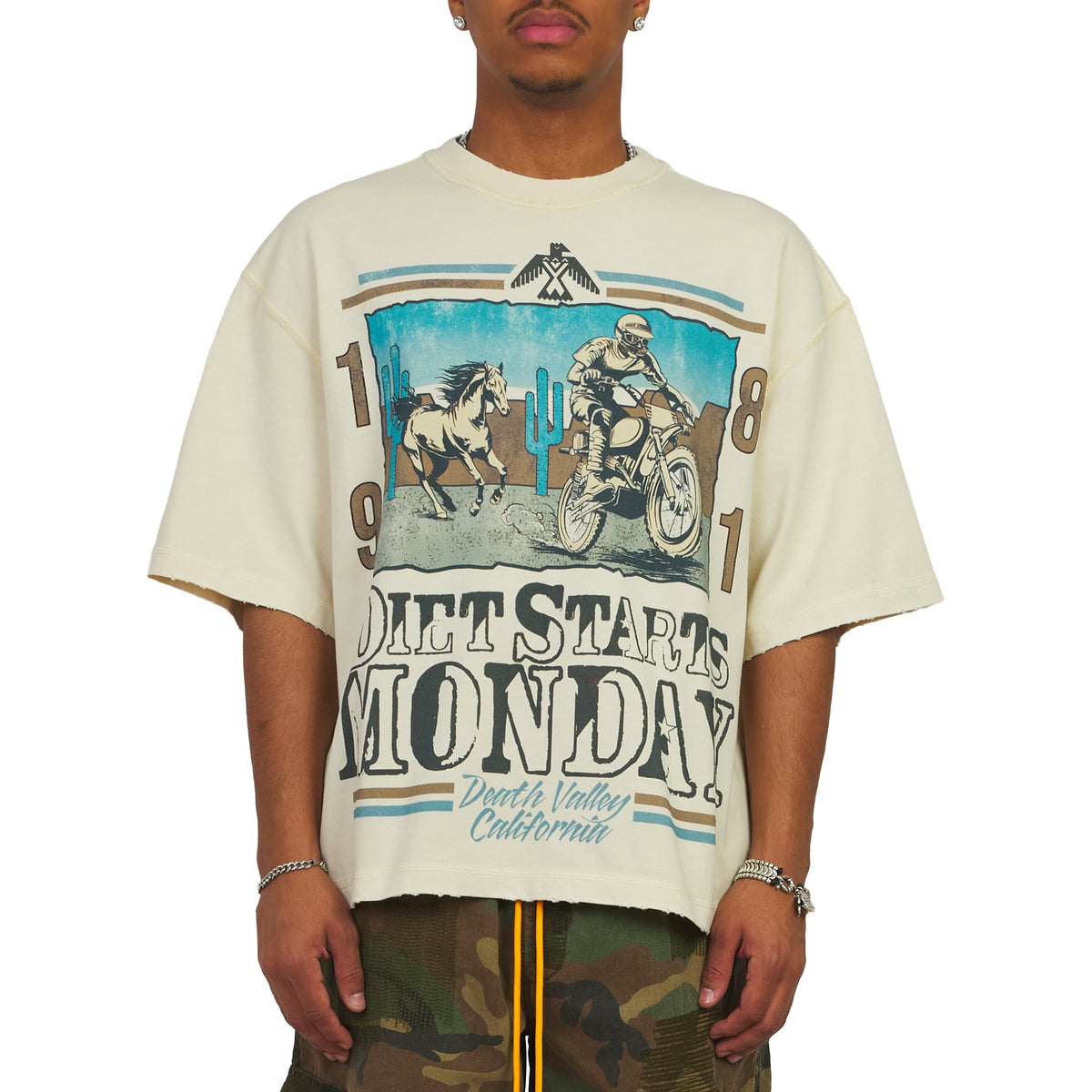 81 Racing Tee | Antique White