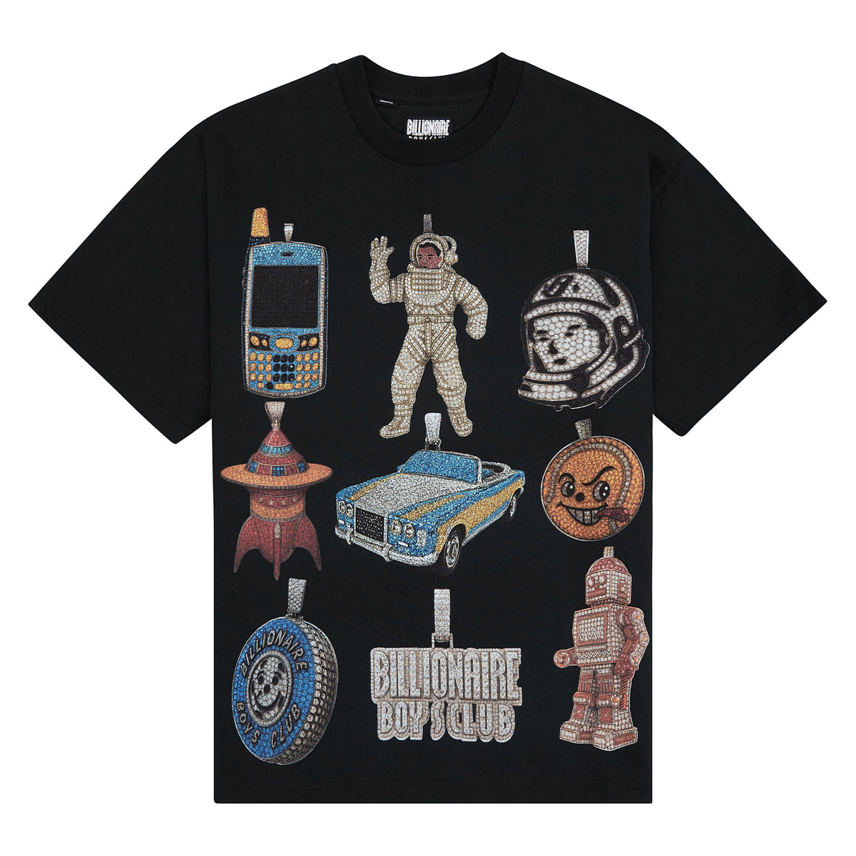 Icy Graphic Tee | Black