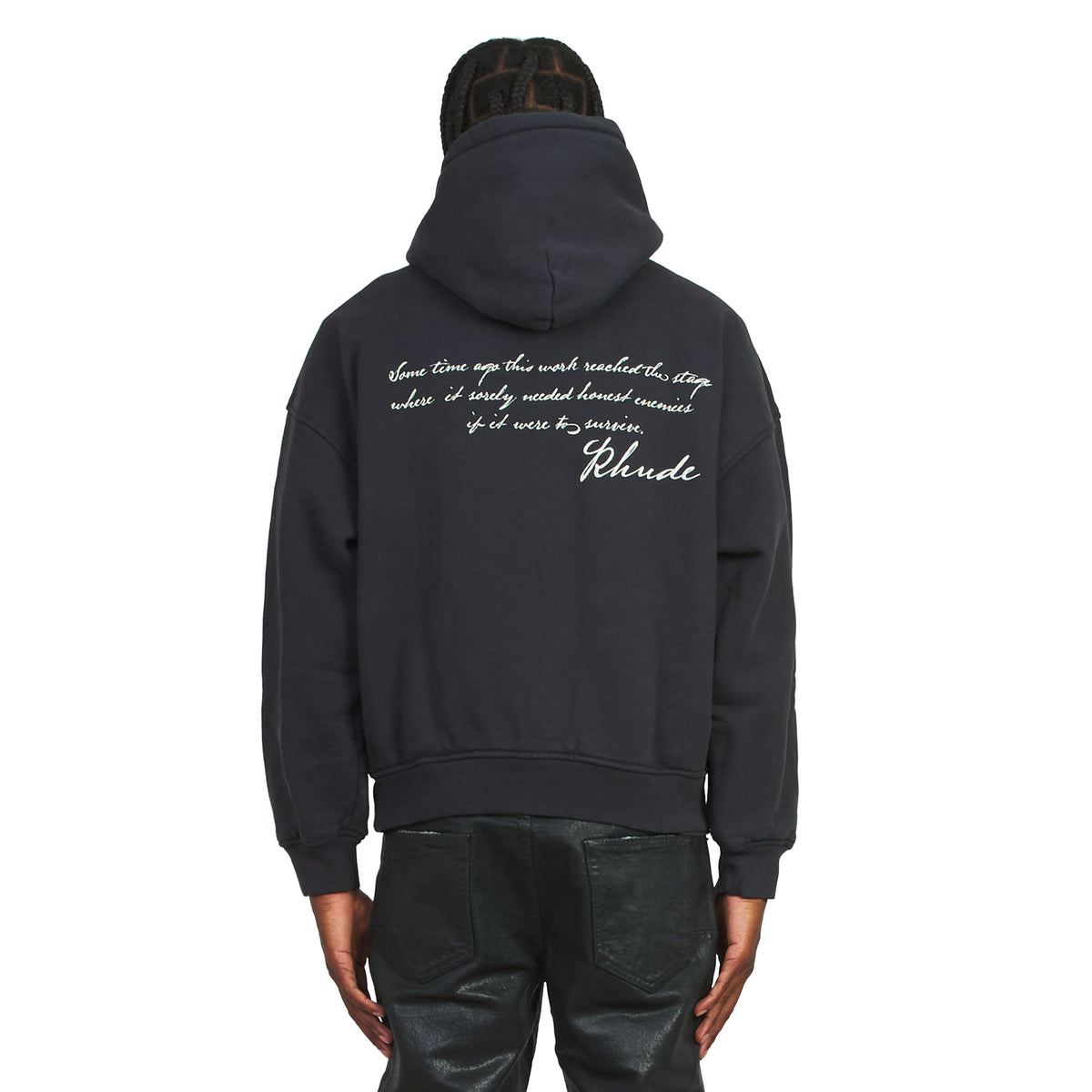 Montenegro Morada Hoodie | Vintage Black/White