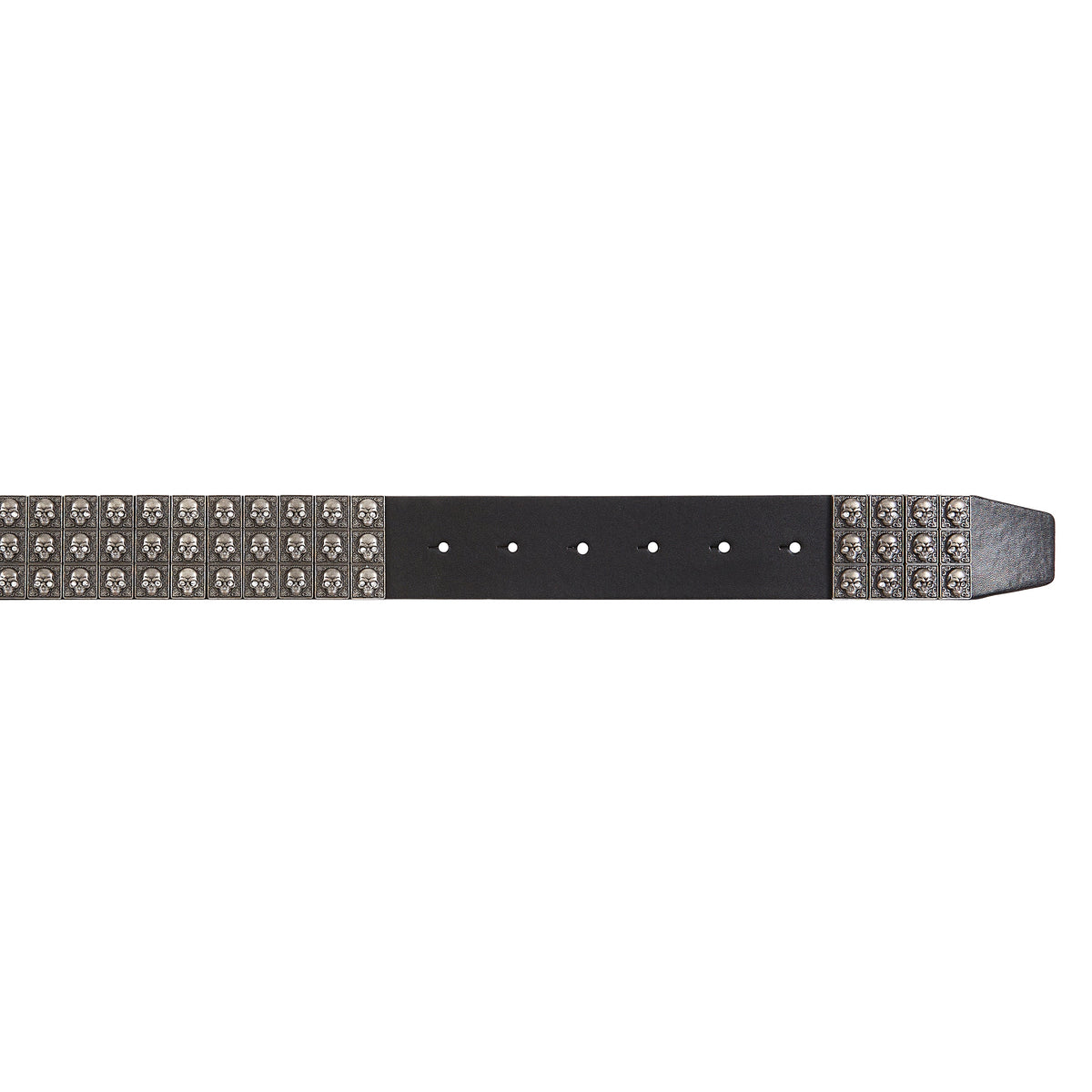 Chrome Skull Pile Belt
