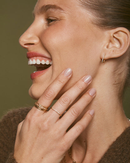 14K Gold Lou Helium Ring