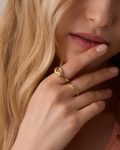 Infinity Knot Ring