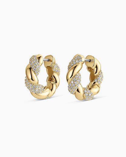 Crew Shimmer Hoops