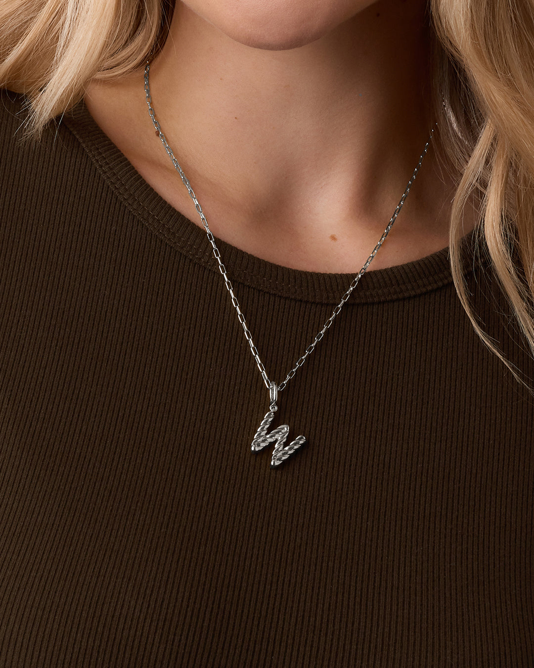 Crew Alphabet Statement Charm