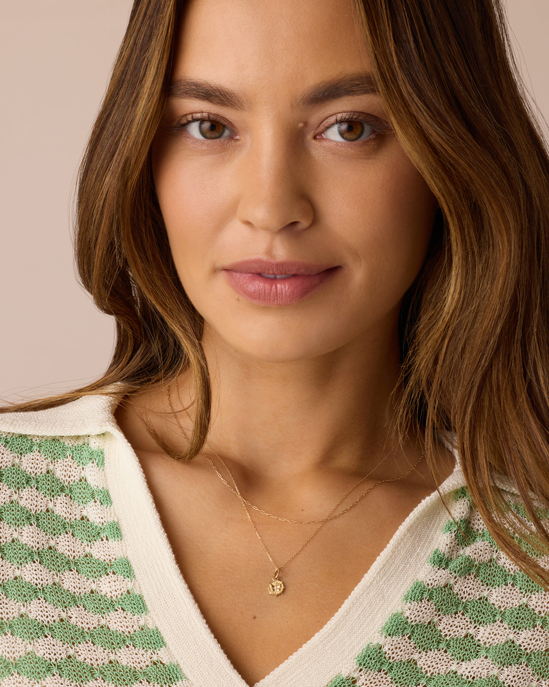 14K Diamond Butterfly Charm Necklace