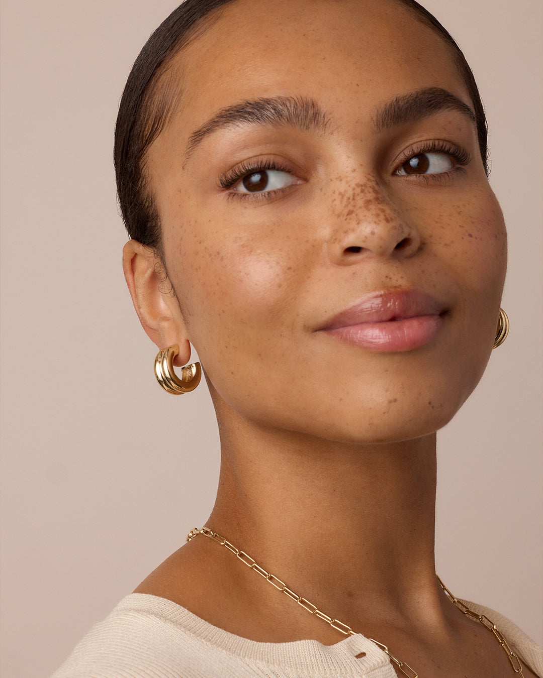 Lou Stacked Hoops