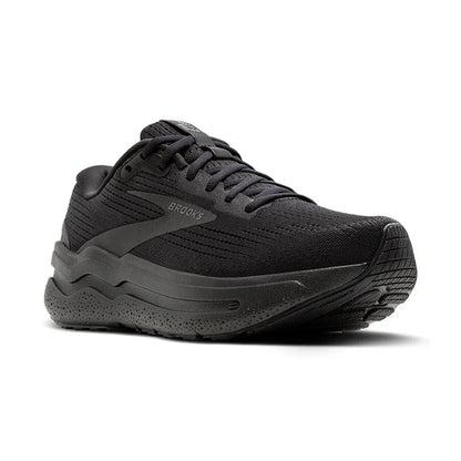 Brooks Mens Ghost Max 2 Wide- Black/Black/Ebony (1104311D020)