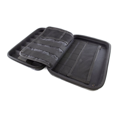 TEX - Pro Deluxe Dart Case - Holds 12 Darts and Accessories - BLACK