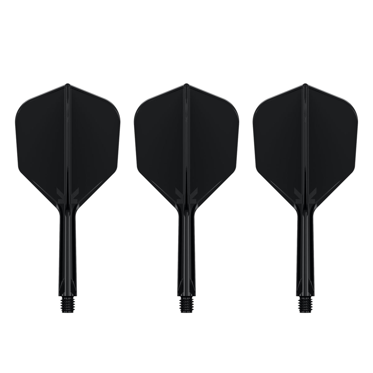 TARGET - K-FLEX All-In-One Moulded Flights NO6 Size - BLACK