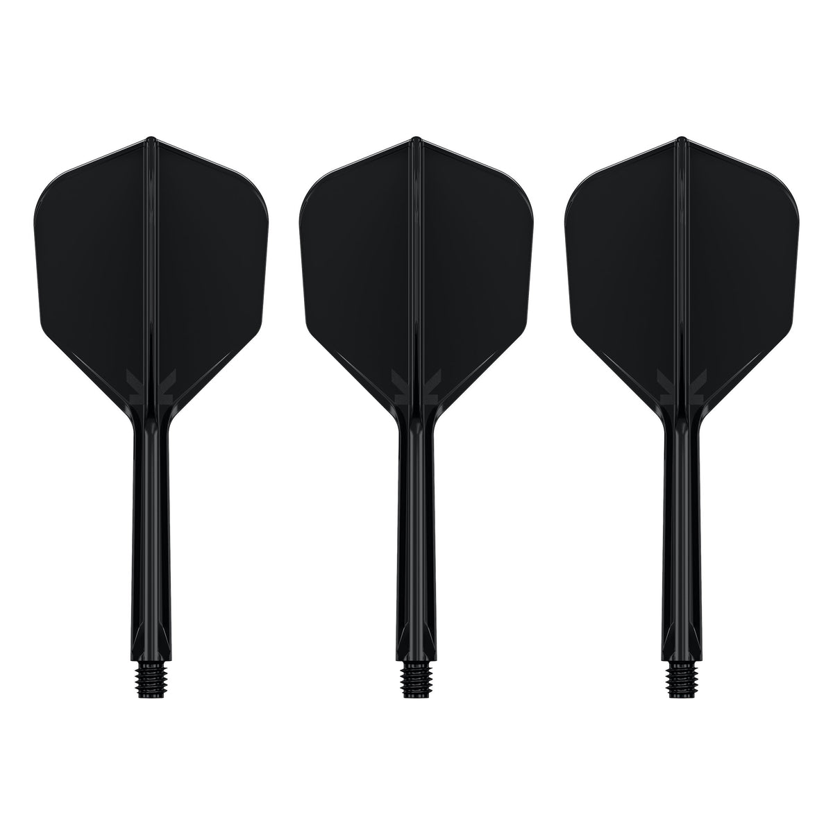 TARGET - K-FLEX All-In-One Moulded Flights NO6 Size - BLACK