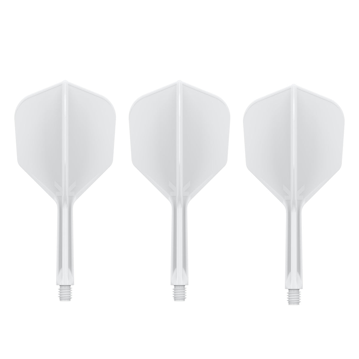 TARGET - K-FLEX All-In-One Moulded Flights NO6 Size - WHITE