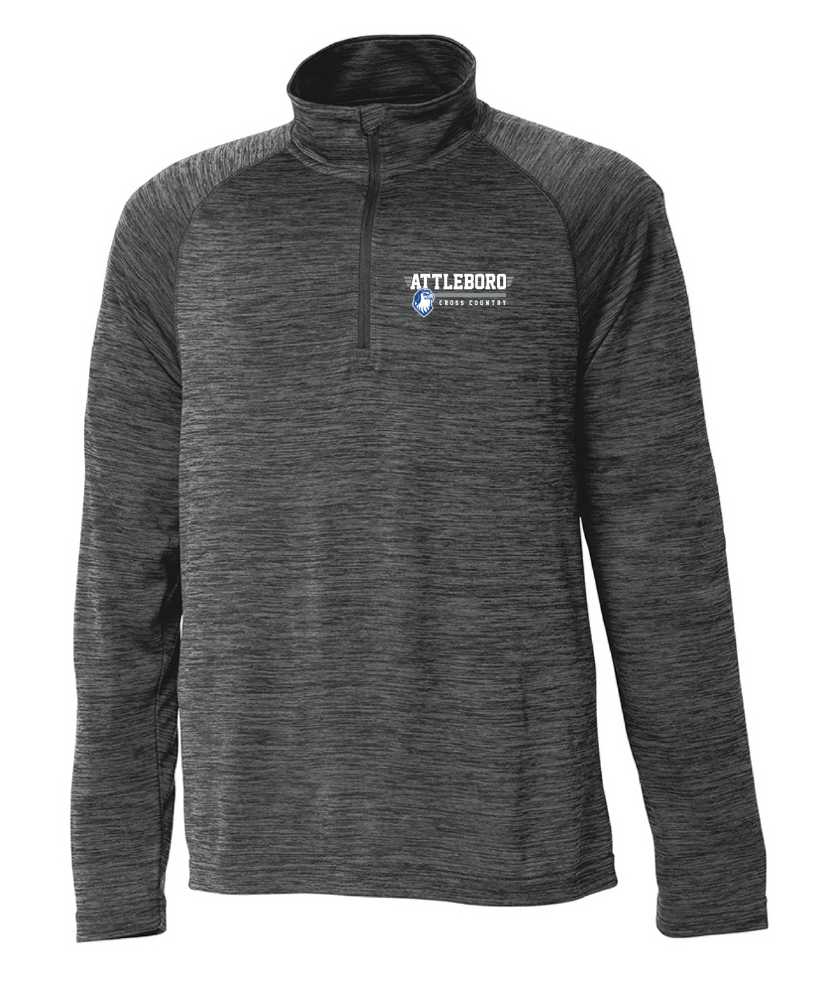 Attleboro Cross Country Mens Dye Performance Pullover (9763)