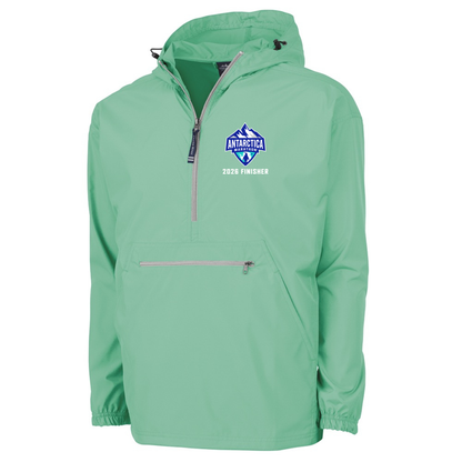 Antarctica Marathon Finisher 2026 - Pack-N-Go Pullover Jacket Mint (9904)