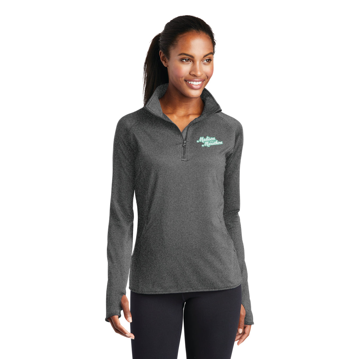 2025 Madison Marathon - Women's Sport-Wick Stretch 1/4-Zip Pullover